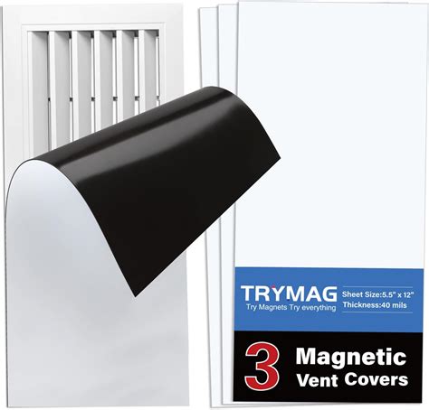 Amazon.com: Zipcase 6 Pack Strong Magnetic Vent Covers for Home Ceiling ...