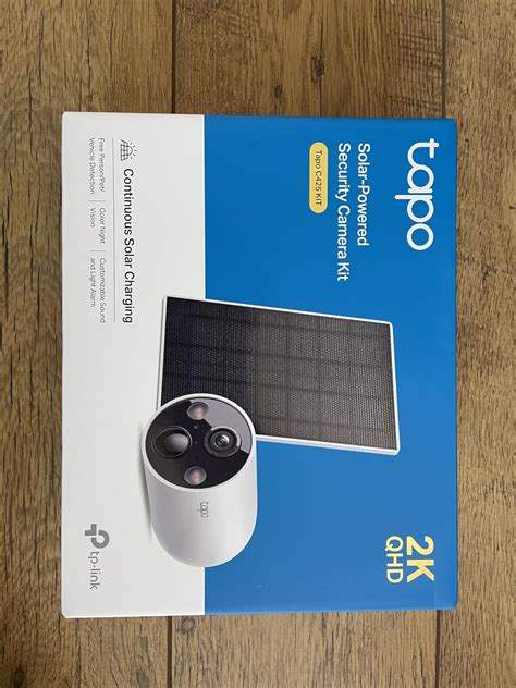 Tapo C425 KIT 2K 4MP QHD Battery Solar Security Camera Outdoor Wireless ...