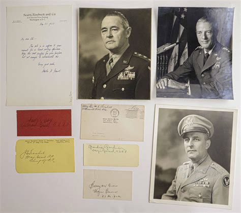 Lot - WORLD WAR II AIR FORCE GENERALS (9)