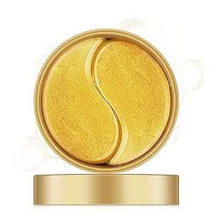 24k Gold Under Eye Patches - 60 Pcs Eye Mask Gold Anti-Aging Collagen ...