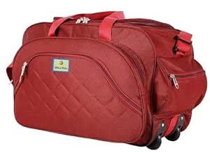 Buy Vindhya 60L Waterproof Nylon Strolley Duffle Bag - Carry-On Luggage ...
