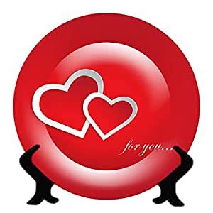 Buy ClicknPick Rare Handcrafted 3D Ceramic Designer Plate with Stand ...