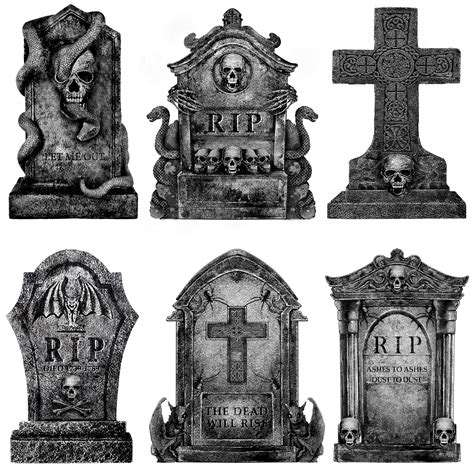 Spooky Halloween Graveyard Decorations