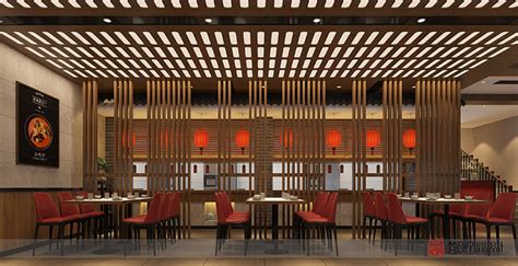 餐饮设计公司：许昌200平米餐厅设计-梵意空间设计