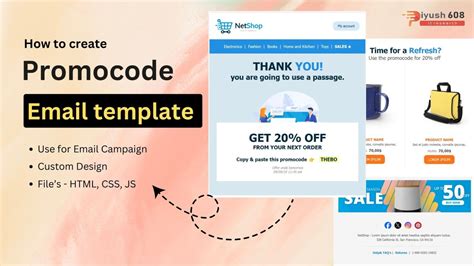 Image result for Discount Code Email Template