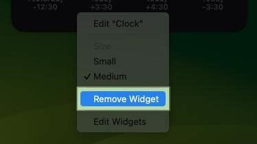 Image result for Remove Widgets