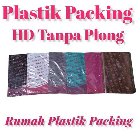 Jual kantong plastik packing 25x35 merk REA HD tanpa plong /packing ...