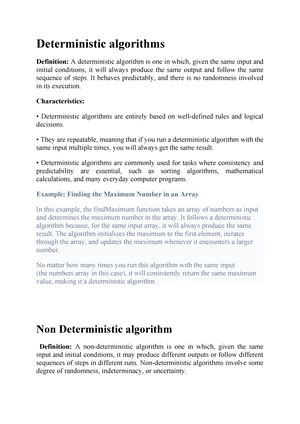 DAA VIVA Questions - What is an algorithm? Answer: An algorithm is a ...
