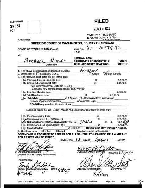 Spokane County Court Viewer