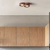 LED Ceiling Lamp 3-Color Light Source 1/2/3-Light Cylindrical Ceiling ...