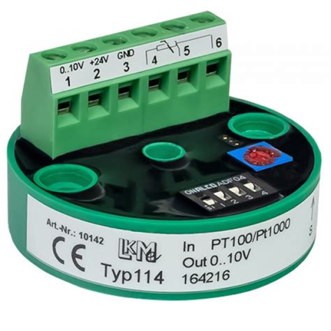 LKM114 LKMelectronic | LKMelectronic LKM Temperature Transmitter Pt100 ...