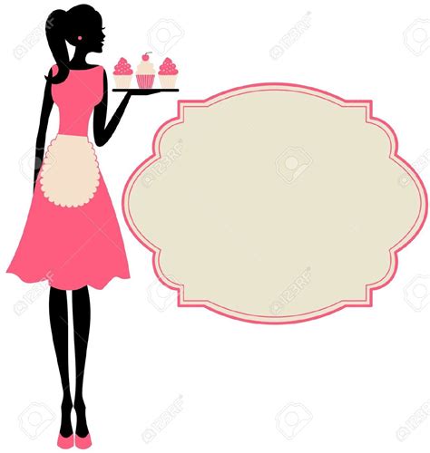 Lady Bakers Clip Art