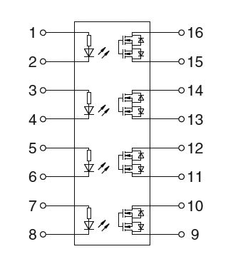 Image result for How PhotoMOS Relay Work