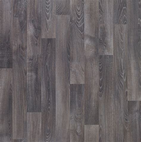Dark Grey Oak Effect Vinyl Flooring 4 m² | Departments | DIY at B&Q ...