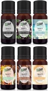 HolySniff Diffuser oil, Set of 6, (BLACK OUD,BLACK TEA & JASMINE,BLISS ...