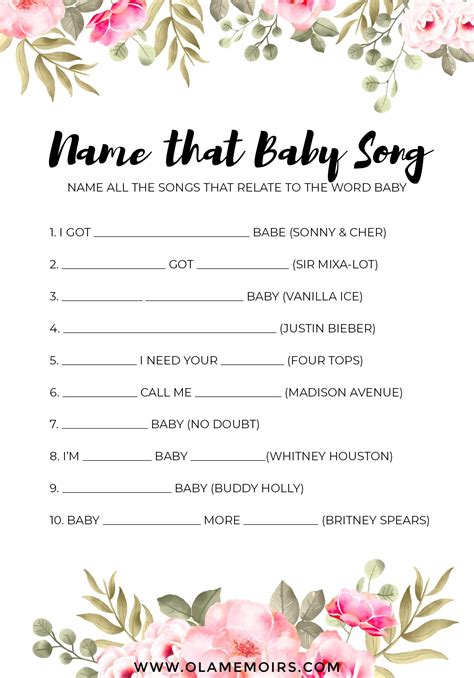 Virtual baby shower games – Artofit