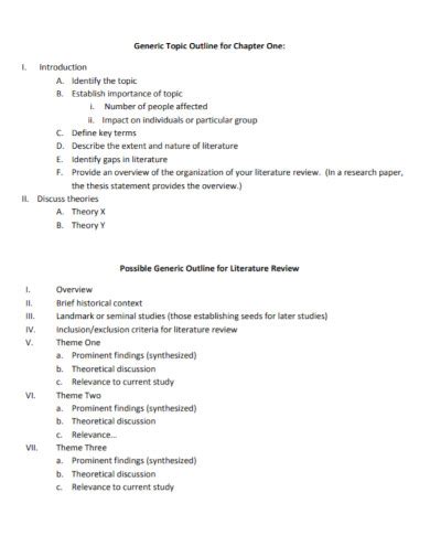 Draft of Review Paper Outline Example 的图像结果