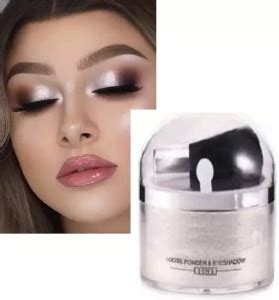 EVERERIN SILVER 2 IN 1 GLIITER SHIMMER FINISH MULTI USE LOOSE ...