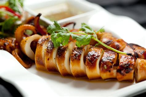 CHEF'S SPECIAL GRILLED SQUID. The perfect dish for squid lovers! Come ...