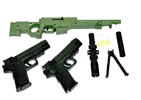 Buy FLUBBLE BUBBLE MG (Combo of 3 Toy Gun) for Kids with BB Bullets ...