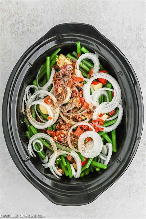 Green Beans and Potatoes Crock Pot Recipe