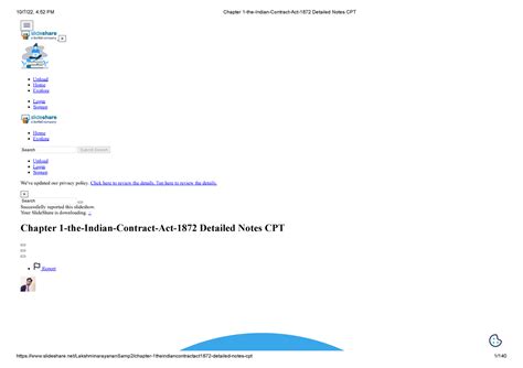 Chapter 1-the-Indian-Contract-Act-1872 Detailed Notes CPT - We've ...