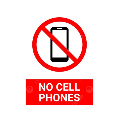 No Cell Phone Icon No Cell Phones Sign, No Cell Phones, No Cell Phones