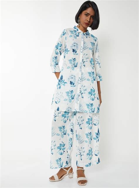 Buy Women Floral Print Straight Kurta Set Online at just Rs. 999.0 ...