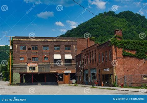 Abandoned Building in Iaeger WV Mcdowell County USA Editorial ...