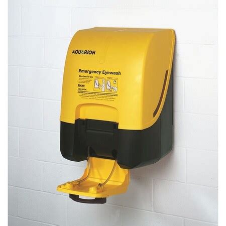 Encon Aquarion Eyewash Station in Yellow AQ100 | Zoro