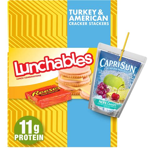 Buy Lunchables Turkey & American Cheese Cracker Stackers Meal Kit with ...