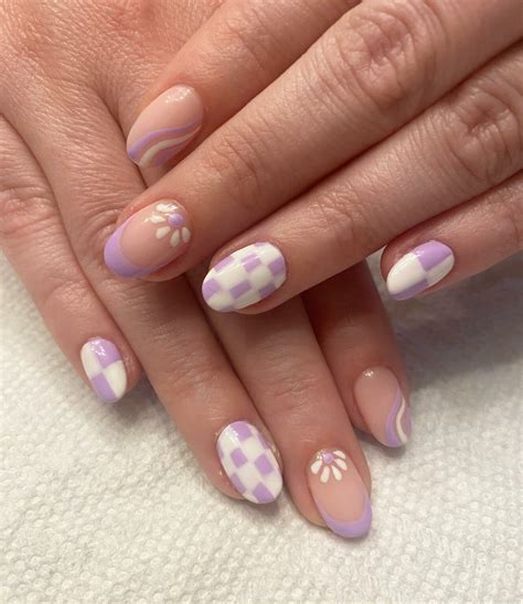 Image result for Lavender Nail Tutorials