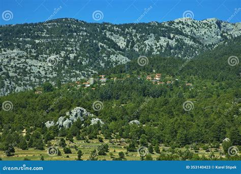 Taurus Mountains at the Road Konya Manavgat Yolu,Province Konya,Turkey ...