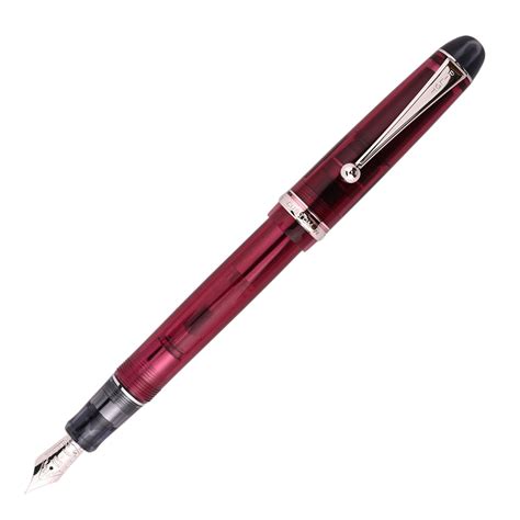 Buy Pilot Custom 74 Fountain Pen - Tinted Wine Red CT Online - Pilot ...