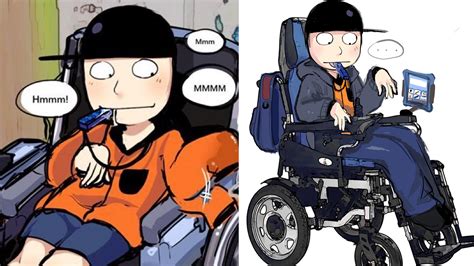 Kevin Spencer Cerebral Palsy Wheelchair Fan Art | Know Your Meme
