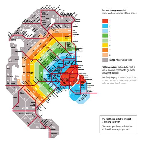 København metro - rutekort, billetter og priser