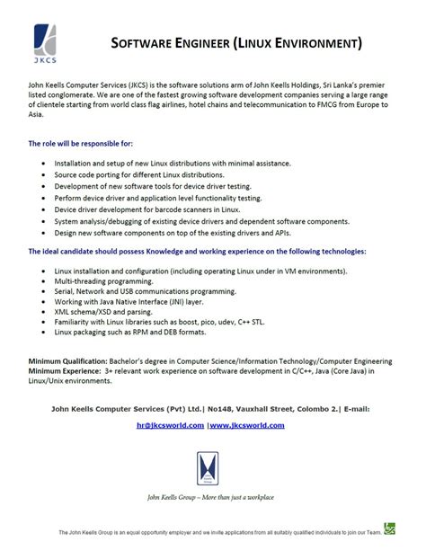 Image result for Linux Engineer Jobs