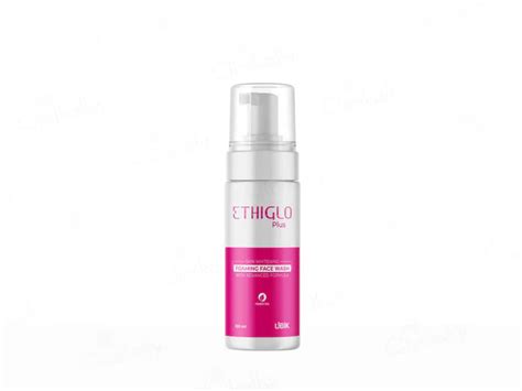 Ethiglo Plus Skin Whitening Foaming Face Wash 150ml