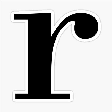 Image result for R Alphabet Sticker