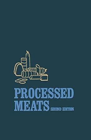 Buy Processed Meats Book Online at Low Prices in India | Processed ...