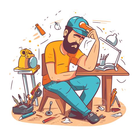 Hard Working Person Clipart Hard Work Free Stock Vectors