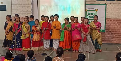 Diwali Assembly - Salwan Junior School, Naraina