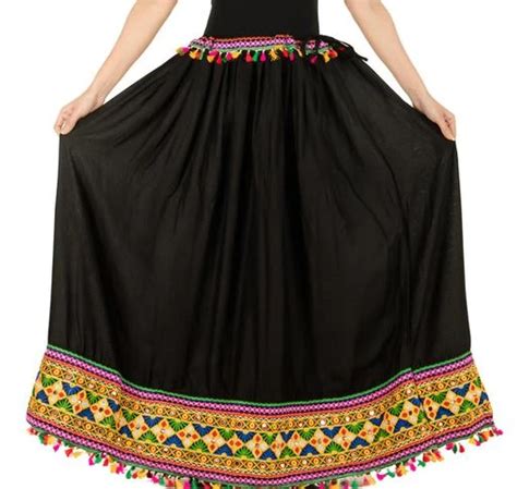 fcity.in - Rayon Embroidered Ethnic Skirts Women / Stylish Latest Women ...