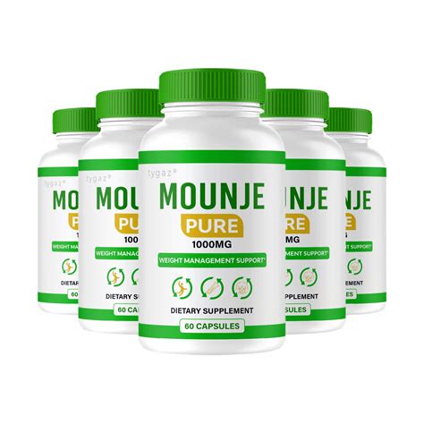 (5 Pack) Mounje Pure - Mounje Pure Capsules - Walmart.com