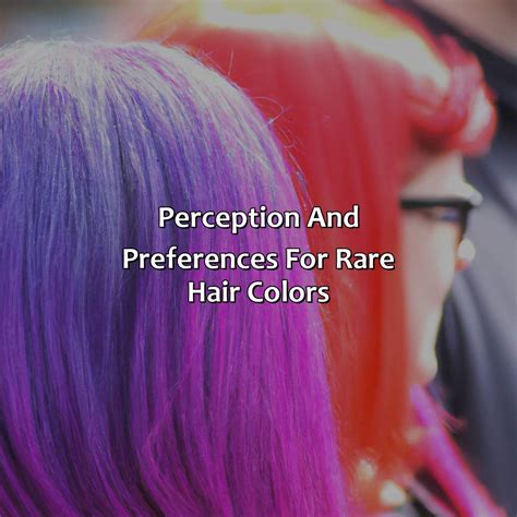 What Is Rarest Hair Color at Alice Pinard blog