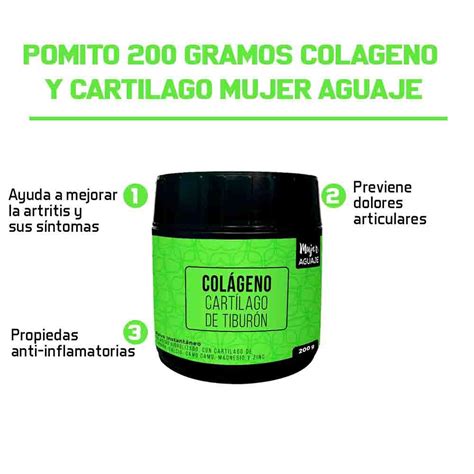COLÁGENO MUJER AGUAJE Y CARTÍLAGO DE TIBURÓN 200 G