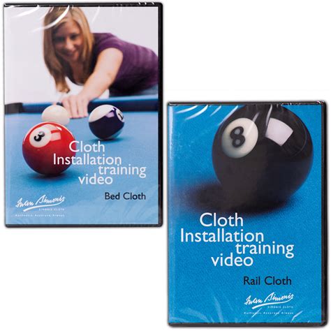 Iwan Simonis Billiard Pool Table Cloth Installation Training DVD ...
