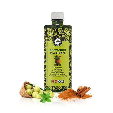 Buy Divya Shri Adivasi Herbal Hair Oil For Men And Women | Kesh Care ...