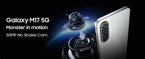 Samsung Galaxy M17 5G (Sapphire Black, 6GB RAM, 128GB Storage)| 50MP ...