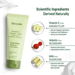 Vitamin C Face Wash for Glowing Skin with AHA | Biocule – biocule